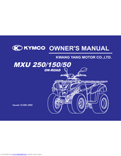 Kymco 08 Mxu 150 Manual